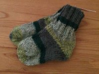 Bines Ldchen - selbstgestrickte Baby-Sckchen